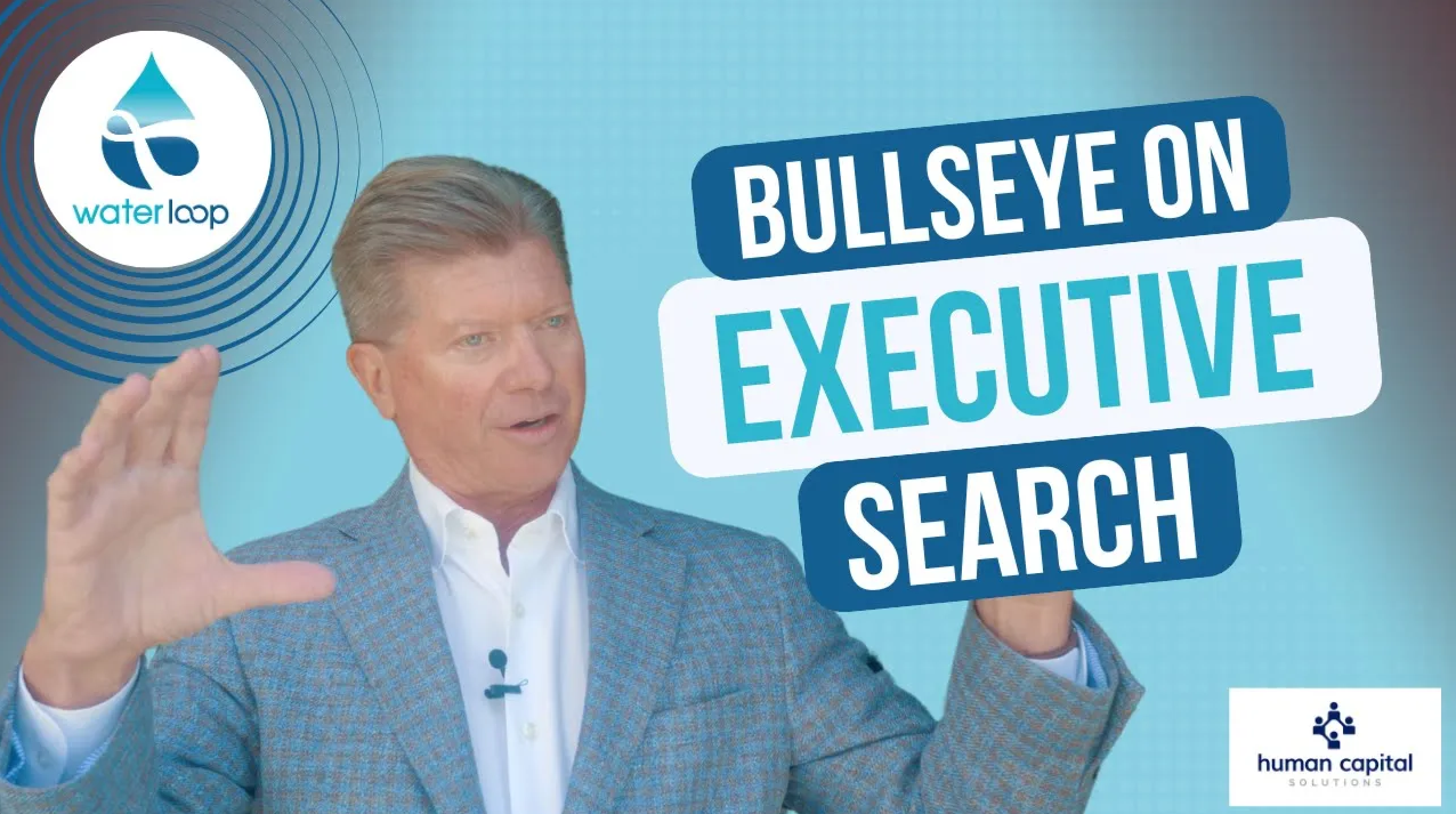 waterloop-Bullseye on Executive Search Water Industry